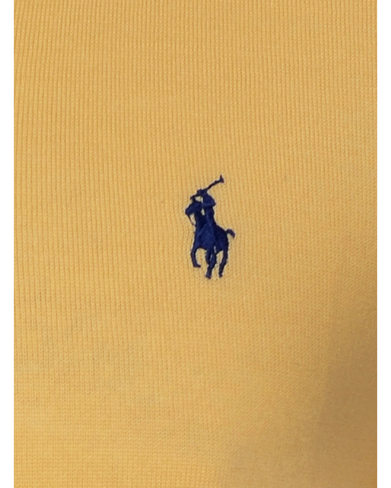 Herr | Tröjor | Polo Ralph Lauren | Merino V-Neck Morgan Yellow