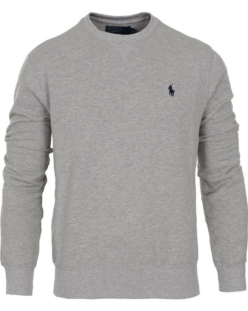 Herr | Tröjor | Polo Ralph Lauren | College Crew Neck Sweater Heather