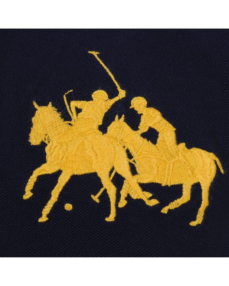 Herr | Pikéer | Polo Ralph Lauren | Custom Fit Dual Match Polo Navy