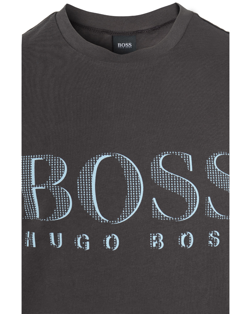 Herr | T-Shirts | BOSS BLACK | BOSS Innovation T-Shirt Open Brown