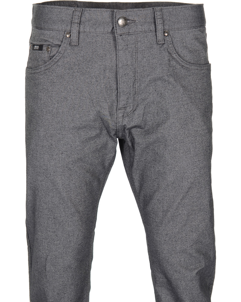 Herr | Byxor | BOSS BLACK | BOSS Maine 1-10 5-Pocket Pants Medium Grey