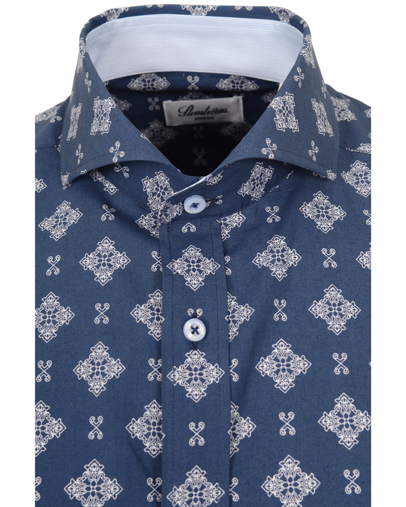 Herr | Skjortor | Stenströms | Skjorta Slimline Pattern Print