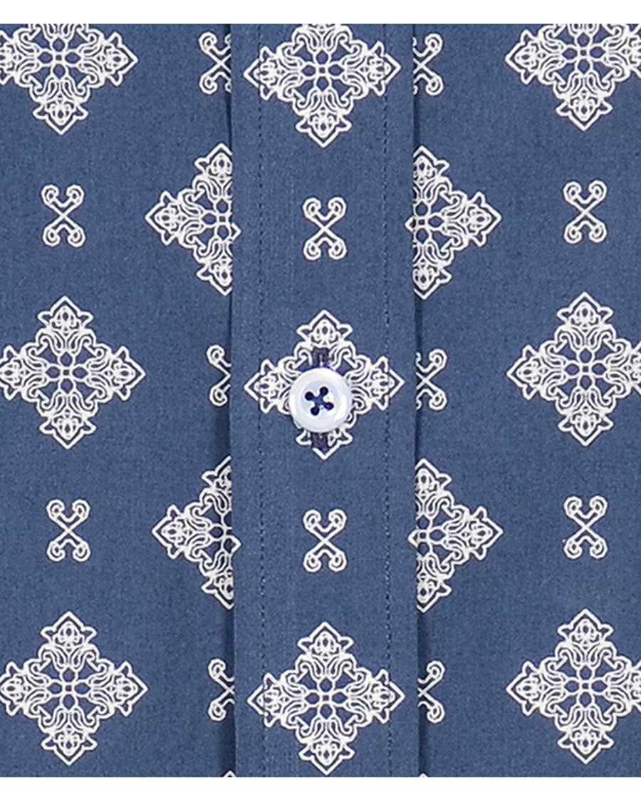 Herr | Skjortor | Stenströms | Skjorta Slimline Pattern Print