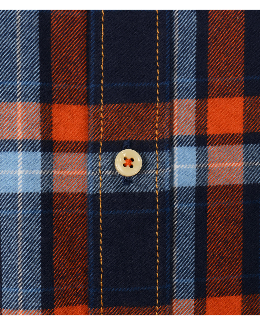Herr | Skjortor | Stenströms | Skjorta Sport Flanell Navy
