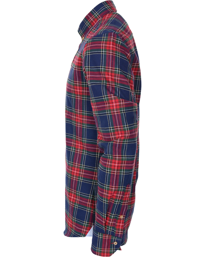 Herr | Skjortor | Stenströms | Skjorta Sport Flanell Red