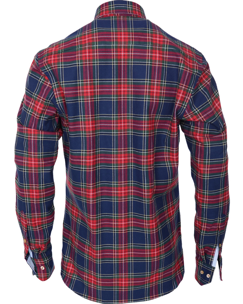 Herr | Skjortor | Stenströms | Skjorta Sport Flanell Red