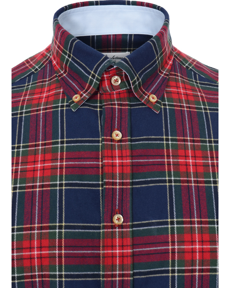 Herr | Skjortor | Stenströms | Skjorta Sport Flanell Red