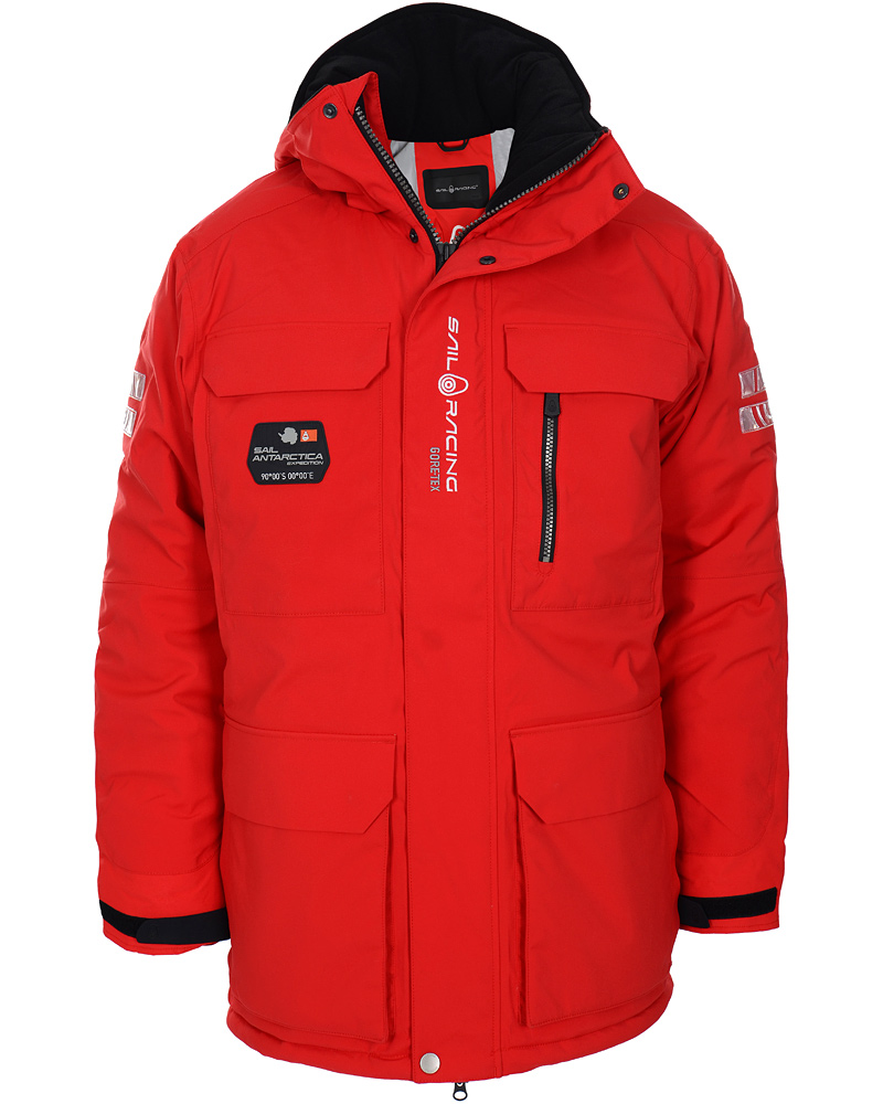 Herr | Jackor | Sail Racing | Glacier Bay Parka Red