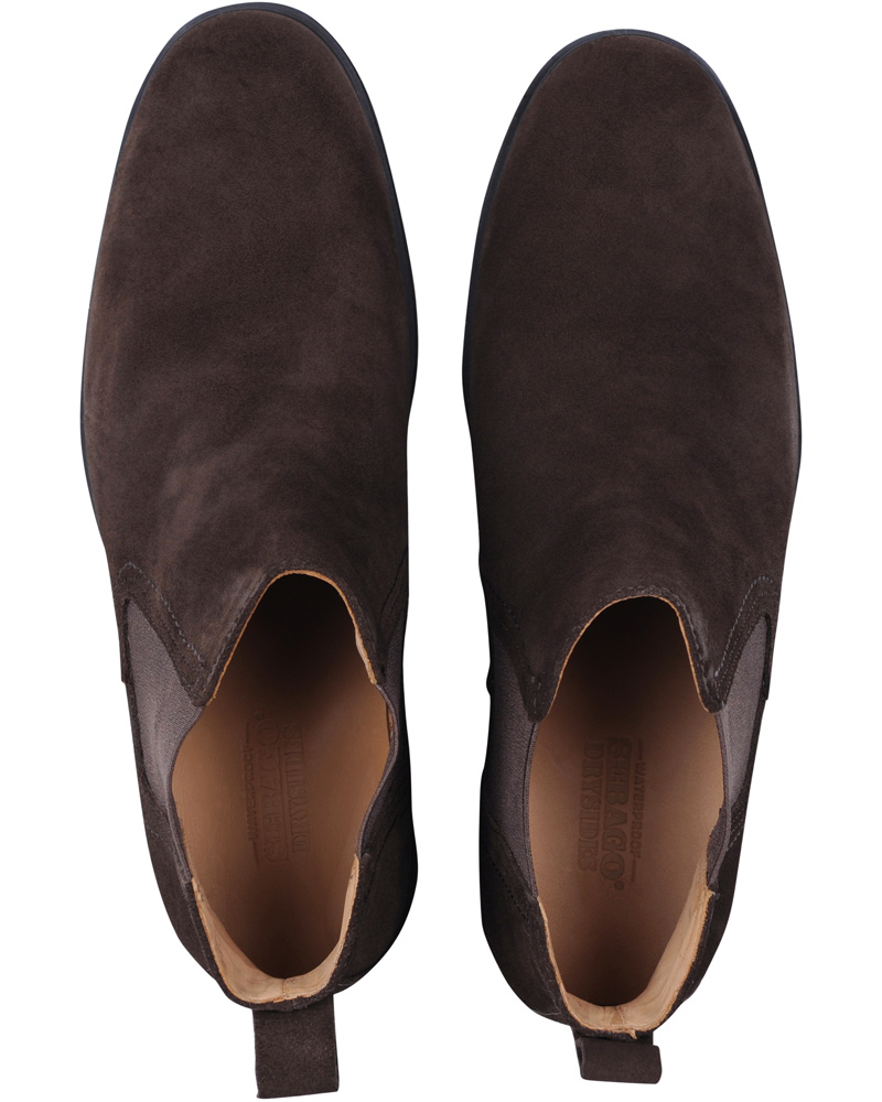 Herr | Sebago Drake Boot Chocolate Suede | Sebago | Drake Boot Chocolate Suede