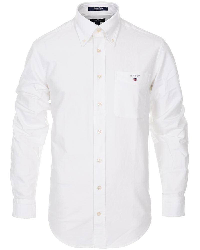 Herr | Skjortor | GANT | Classic Oxford Regular Fit Shirt White