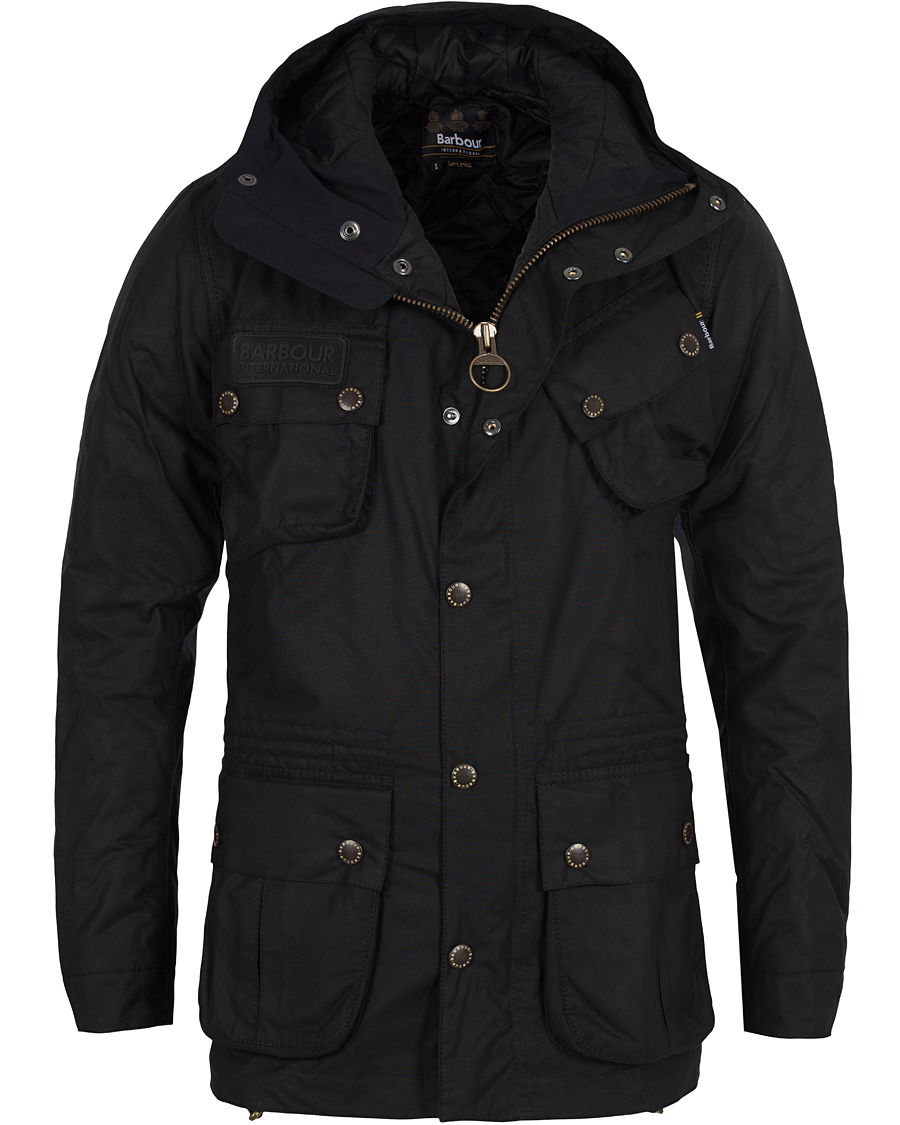 Herr | Jackor | Barbour International | Fog Parka Black