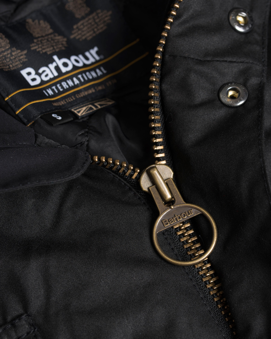 Herr | Jackor | Barbour International | Fog Parka Black