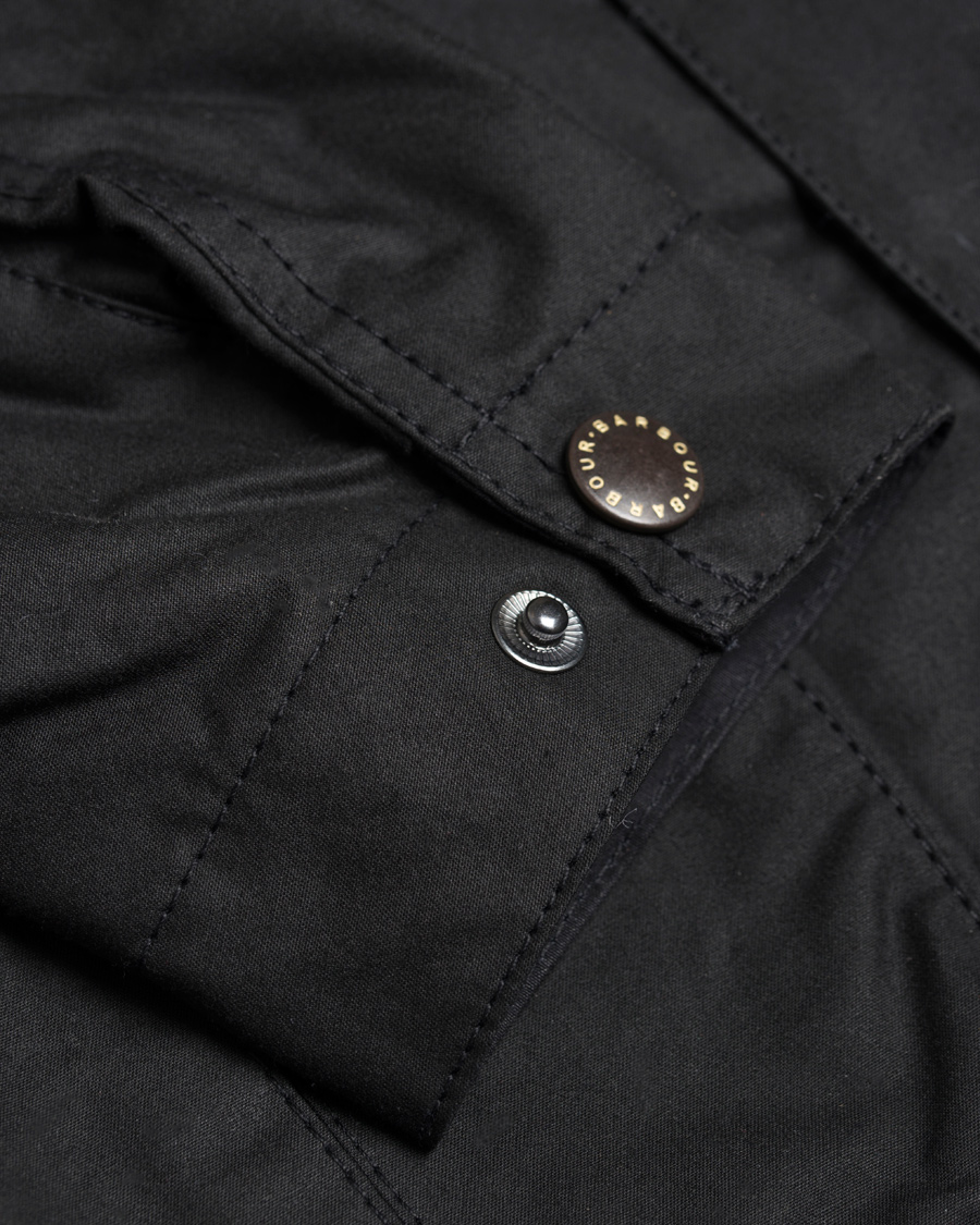 Herr | Jackor | Barbour International | Fog Parka Black