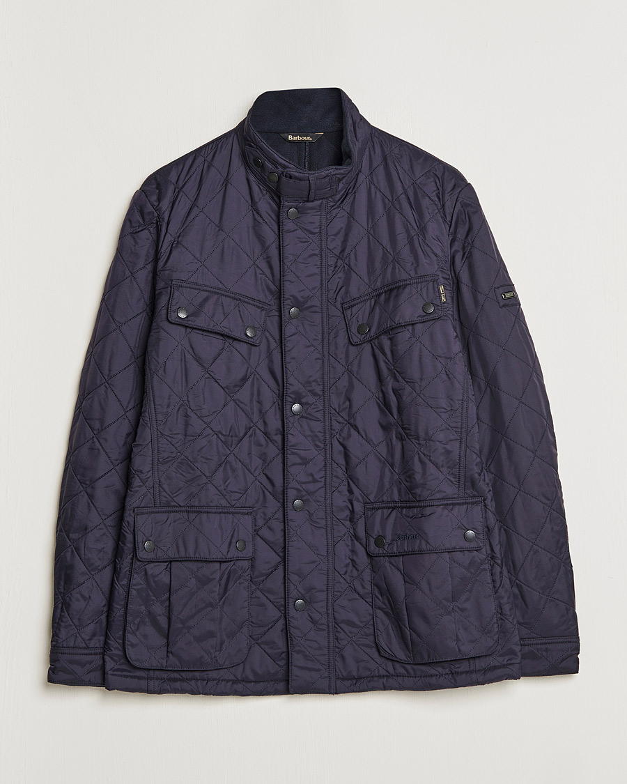 Herr | Jackor | Barbour International | Ariel Polarquilt International Jacket Navy