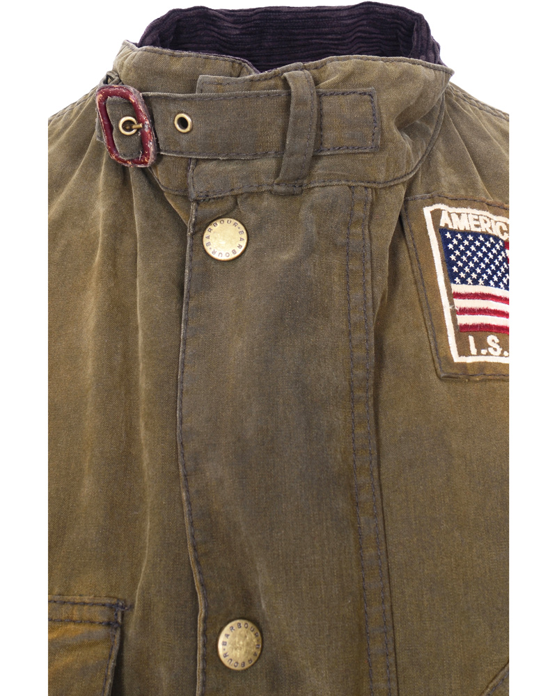 Herr | Jackor | Barbour International | Steve McQueen Rexton Jacket Olive