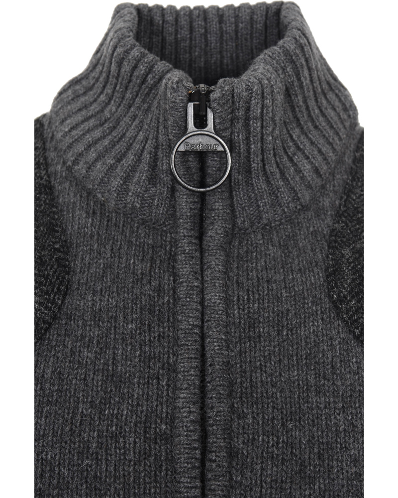 Herr | Tröjor | Barbour Lifestyle | Barbour Waymouth Half Zip Sweater Mid Grey Marl