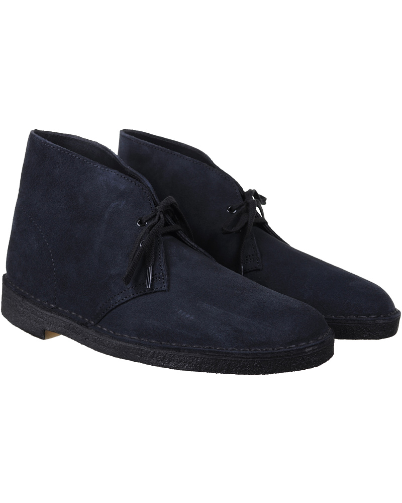Herr | Clarks Originals Desert Boot Navy Suede | Clarks Originals | Desert Boot Navy Suede