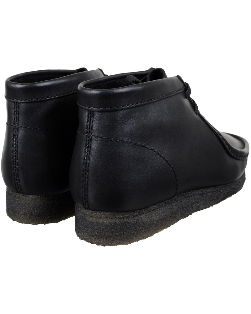 Herr | Clarks Originals Wallabee Boot Black Leather | Clarks Originals | Wallabee Boot Black Leather