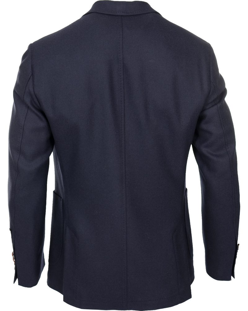 Herr | Kavajer | Oscar Jacobson | Frick Angelico Wool Jacket Navy