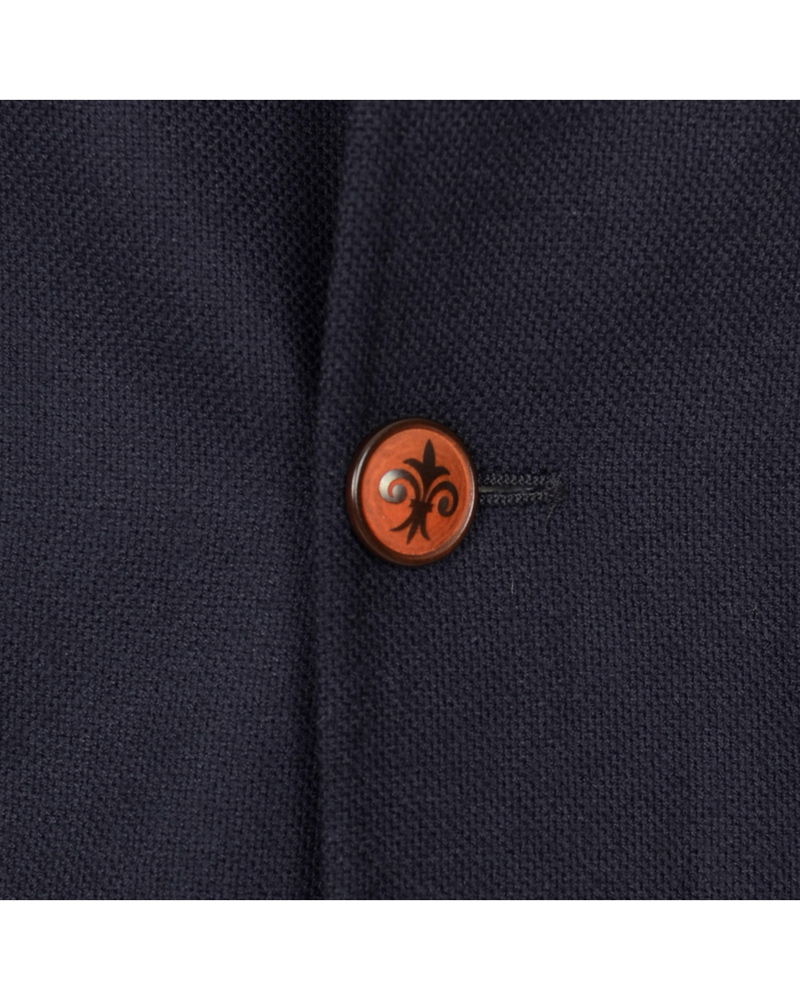 Herr | Kavajer | Oscar Jacobson | Frick Angelico Wool Jacket Navy