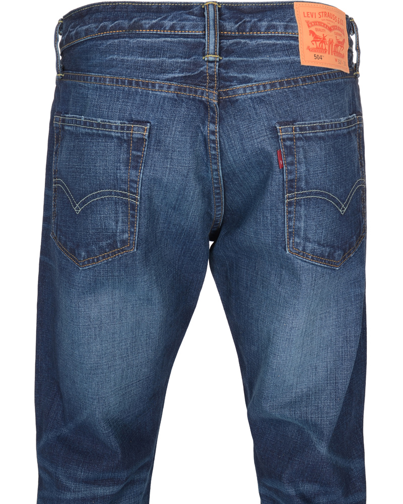 Herr | Byxor | Levi's | Levis 504 Regular Straight Jeans Blue Moon