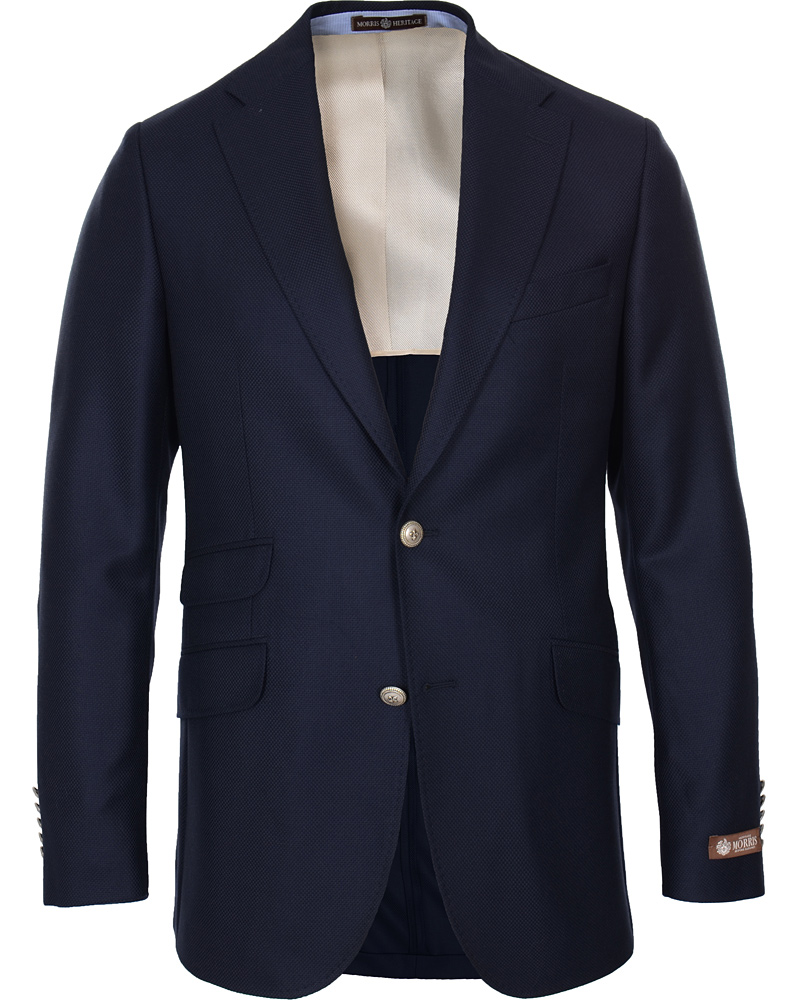 Herr | Kavajer | Morris Heritage | Edward Mesh Club Blazer Navy 50