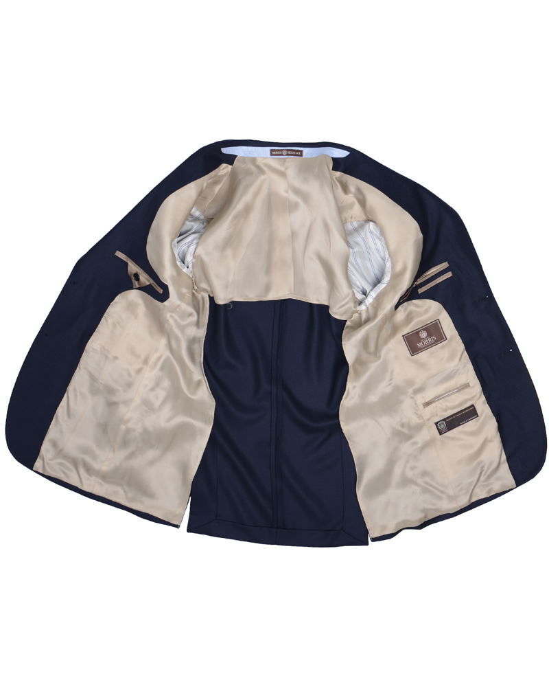 Herr | Kavajer | Morris Heritage | Edward Mesh Club Blazer Navy 50
