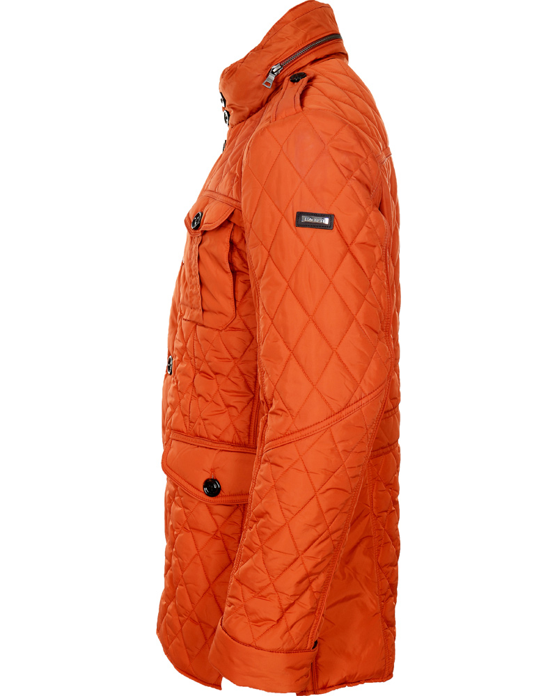 Herr | Jackor | Hackett | Holborn Quilted Jacket Rust