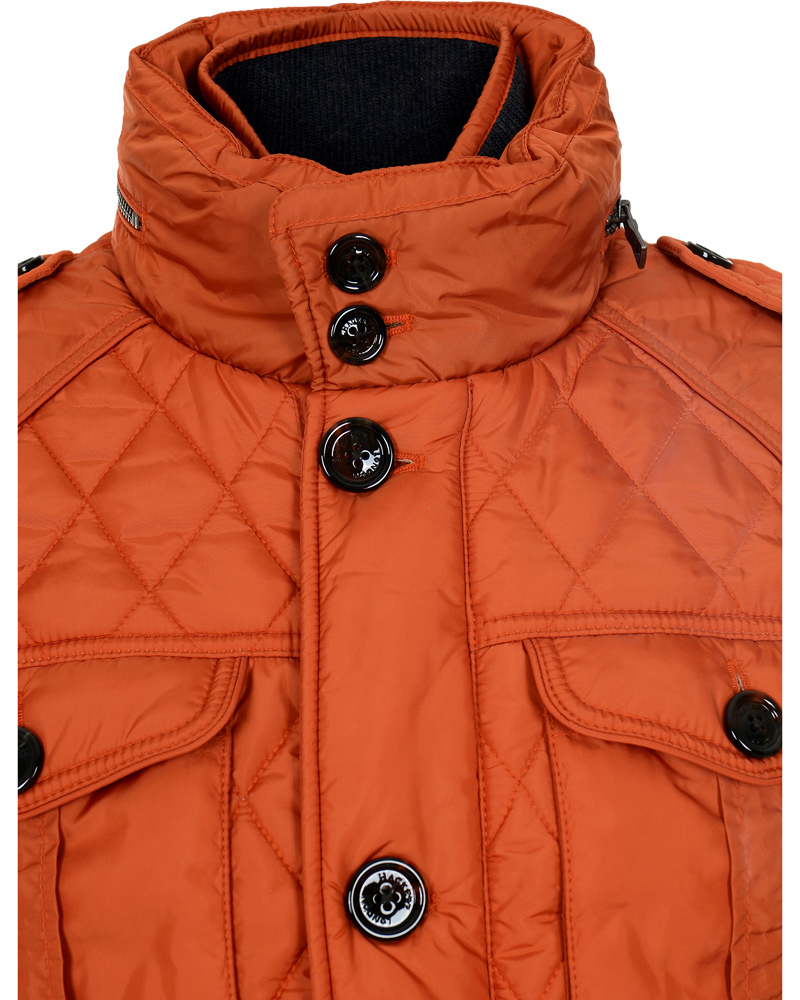 Herr | Jackor | Hackett | Holborn Quilted Jacket Rust