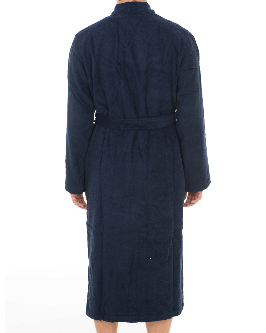 Herr | Pyjamas & Morgonrockar | Polo Ralph Lauren | Light Terry Kimono Robe Cruise Navy