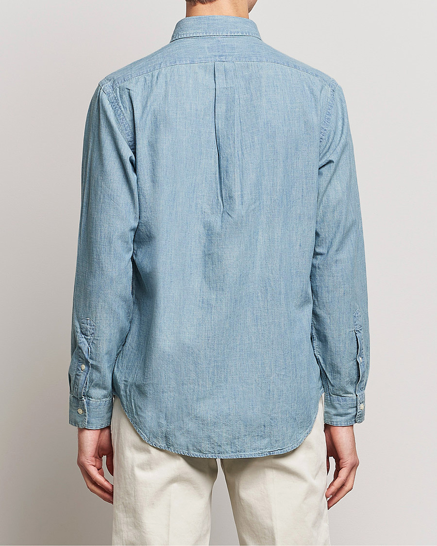 Herr | Skjortor | Polo Ralph Lauren | Custom Fit Shirt Chambray Washed