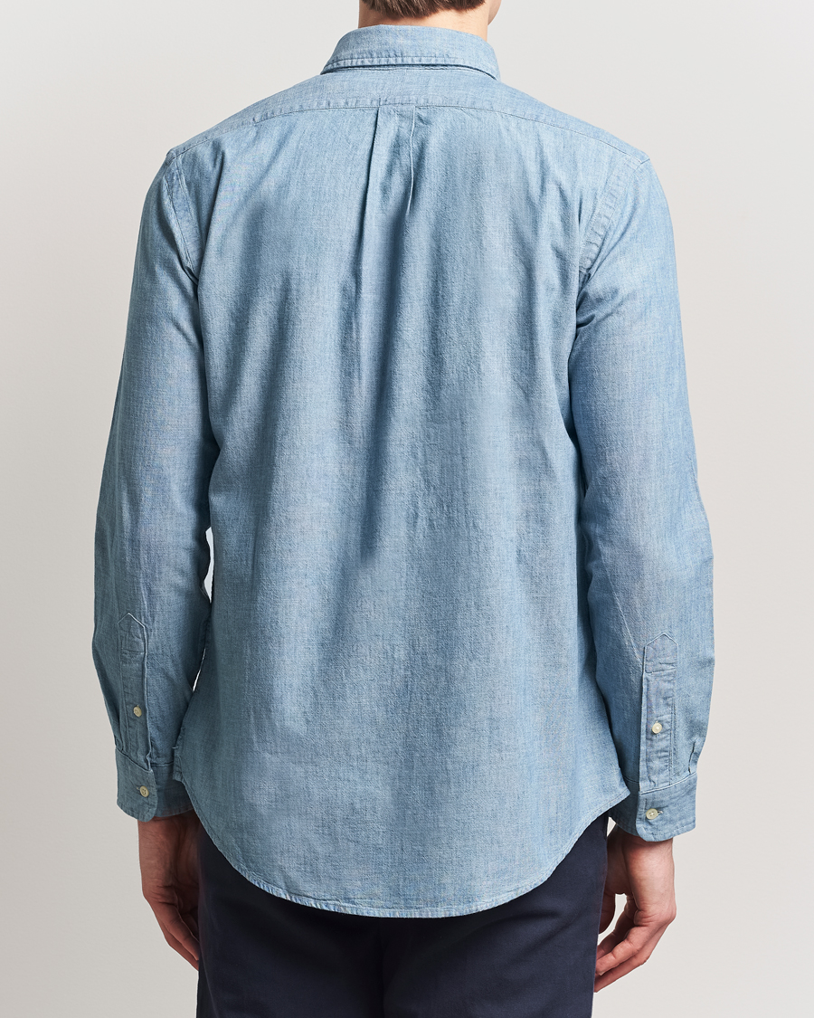 Herr | Skjortor | Polo Ralph Lauren | Custom Fit Shirt Chambray Washed