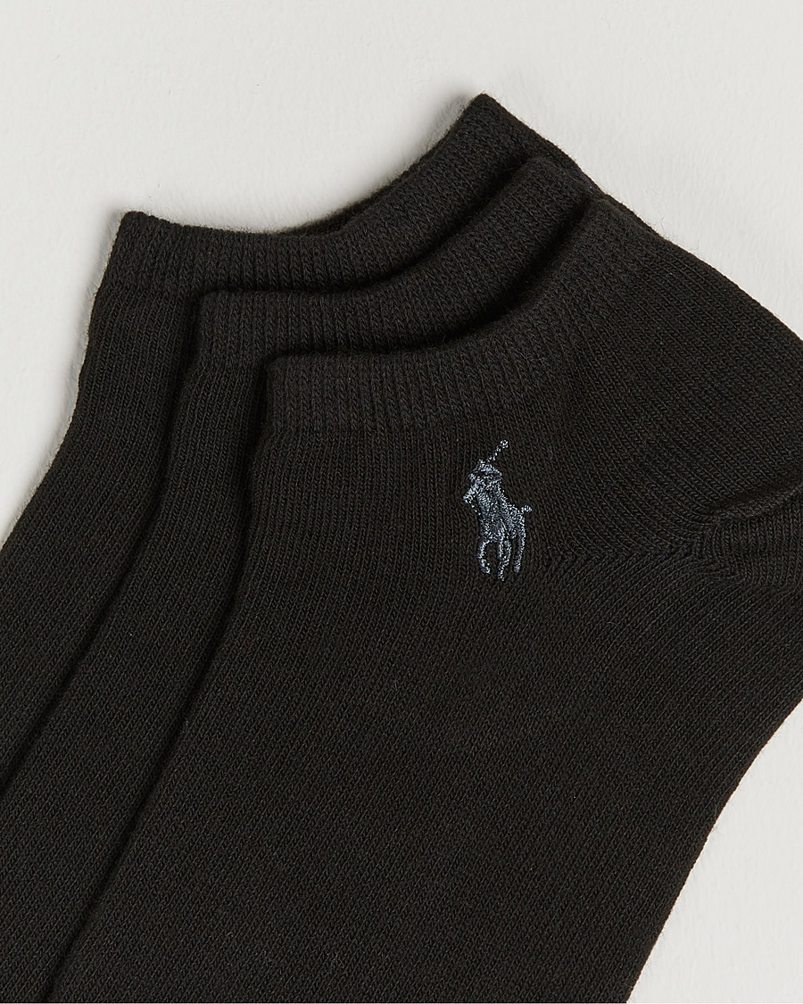 Herr | Ankelstrumpor | Polo Ralph Lauren | 3-Pack Ghost Sock Black