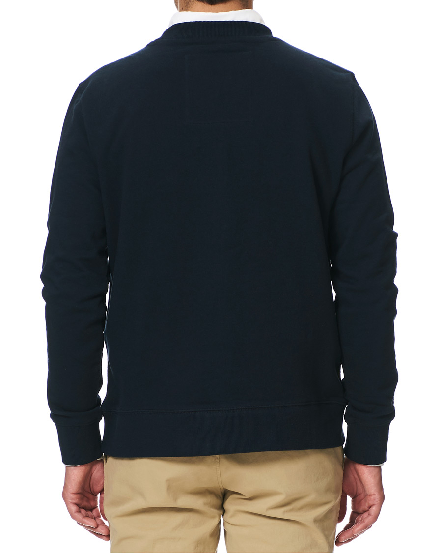 Herr | Tröjor | Morris | Brown Sweater Navy