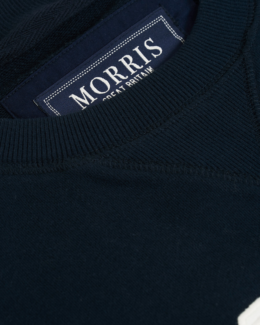 Herr | Tröjor | Morris | Brown Sweater Navy