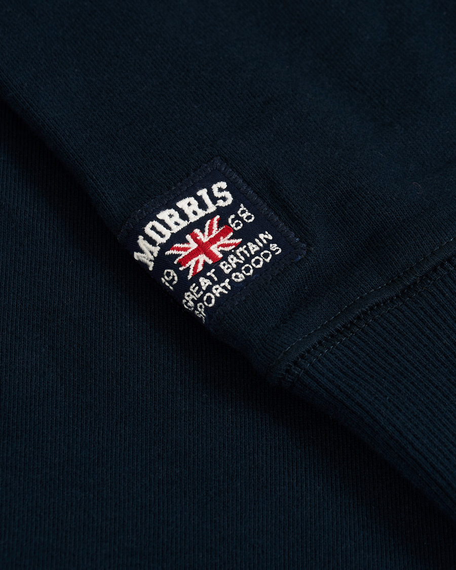 Herr | Tröjor | Morris | Brown Sweater Navy