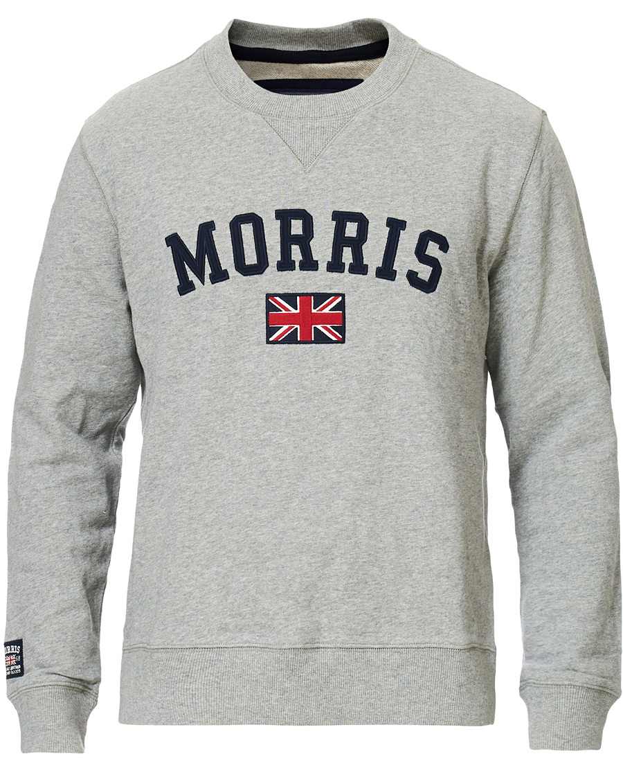Herr | Tröjor | Morris | Brown Sweater Grey