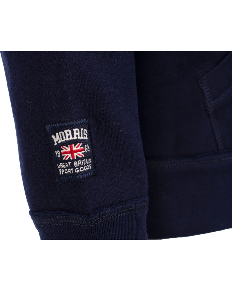 Herr | Tröjor | Morris | Yale Zip-Hood Navy