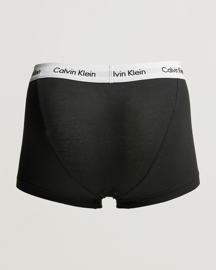Herr |  | Calvin Klein | Cotton Stretch Low Rise Trunk 3-pack Black