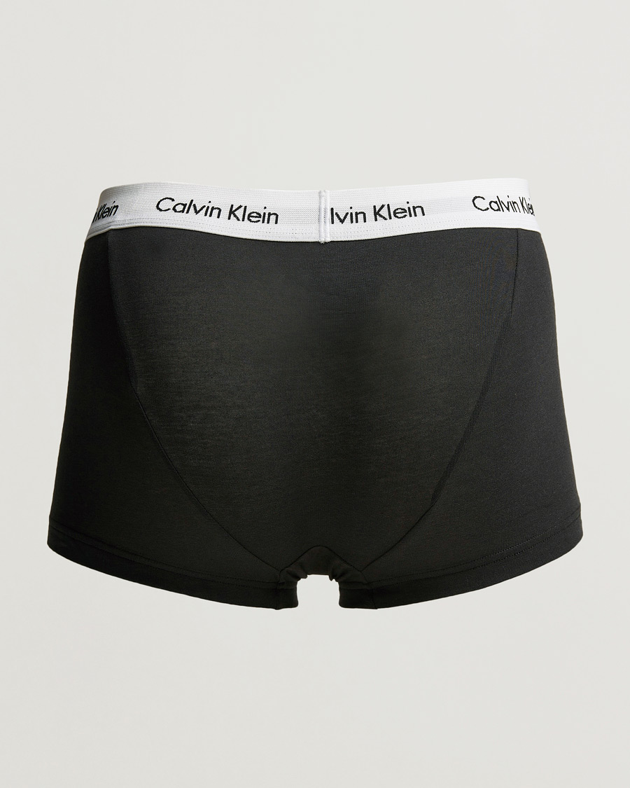 Herr | | Calvin Klein | Cotton Stretch Low Rise Trunk 3-pack Black