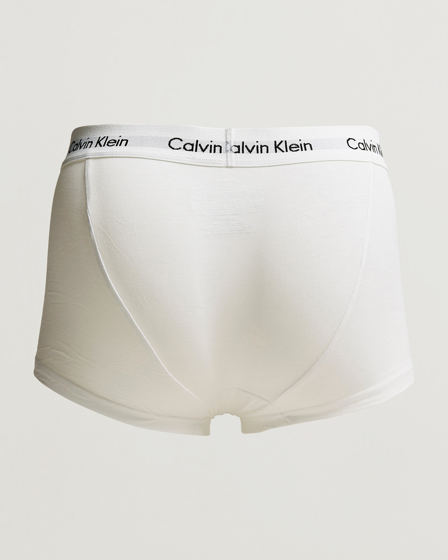 Herr | Underkläder | Calvin Klein | Cotton Stretch Low Rise Trunk 3-pack White