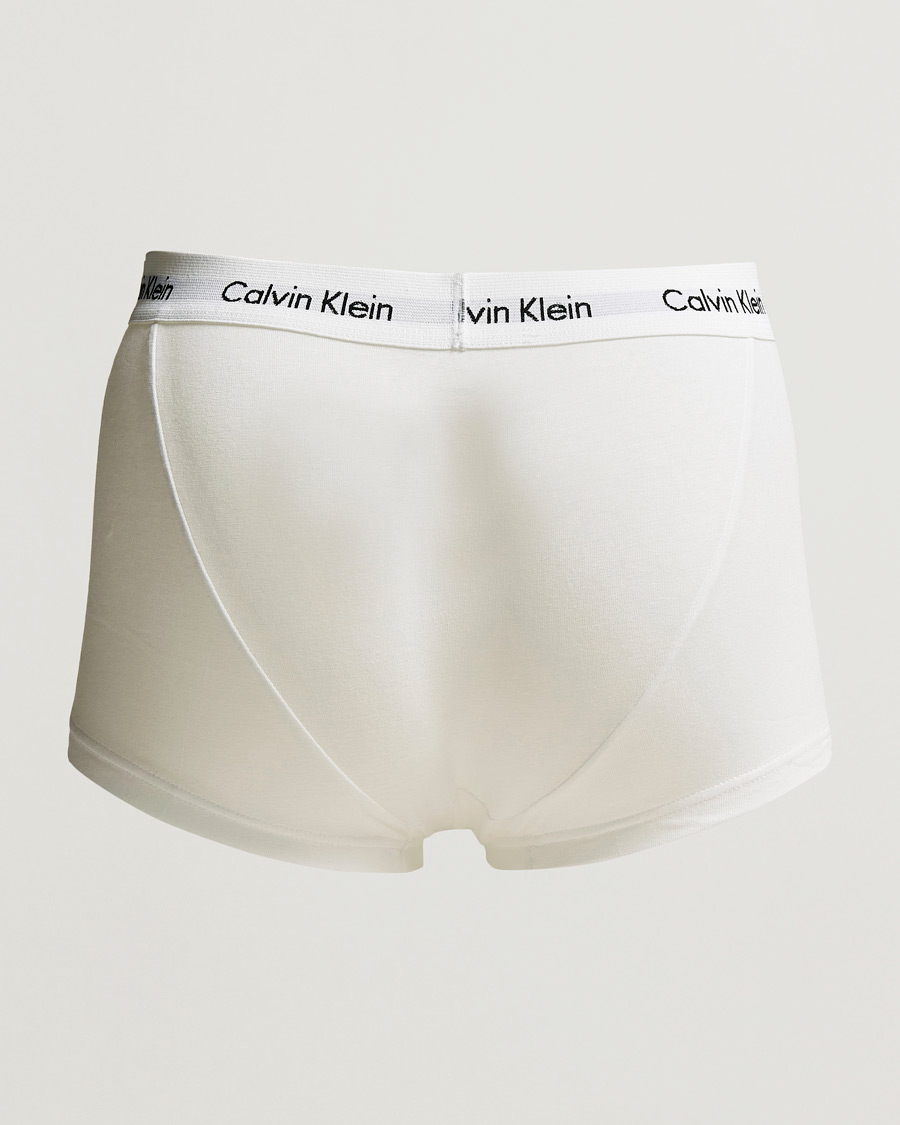Herr |  | Calvin Klein | Cotton Stretch Low Rise Trunk 3-pack Red/Blue/White