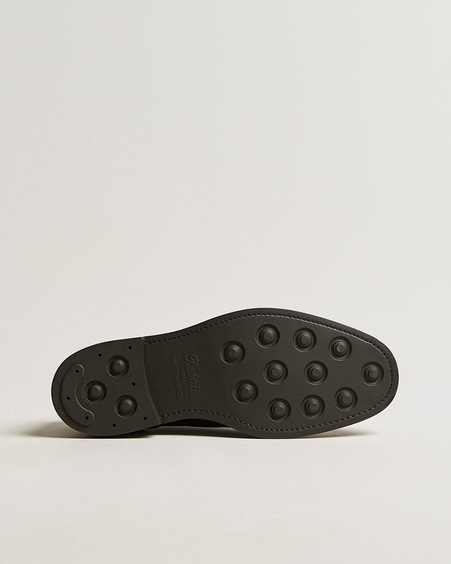 Herr | Brogues | Loake 1880 | Badminton Brogue Dark Brown Grain
