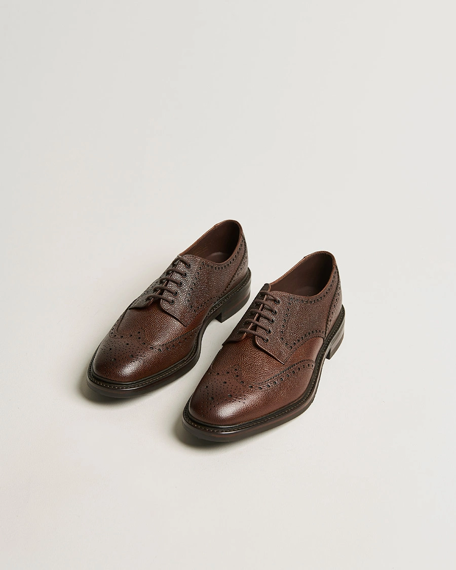 Herre |  | Loake 1880 | Badminton Brogue Dark Brown Grain