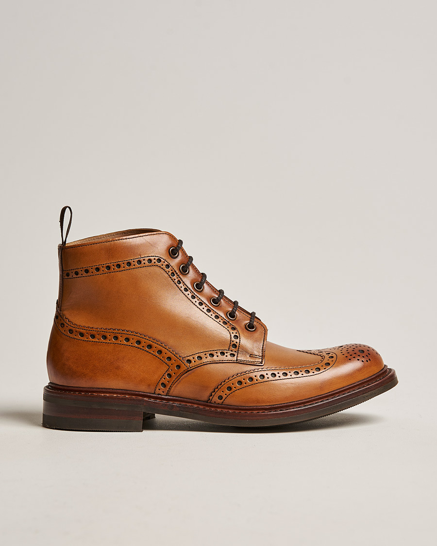 Herr | Kängor | Loake 1880 | Bedale Boot Tan Burnished Calf
