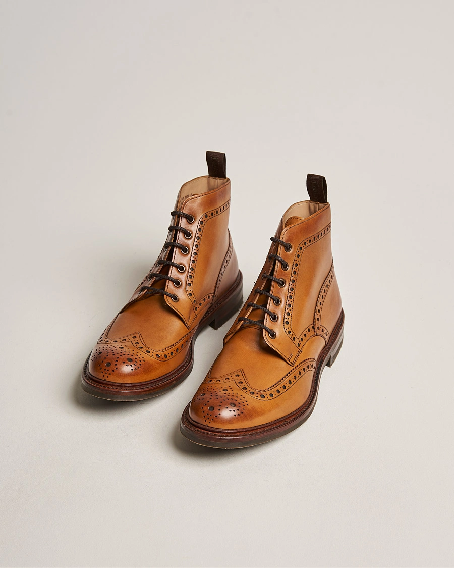 Herr | Loake 1880 | Loake 1880 | Bedale Boot Tan Burnished Calf