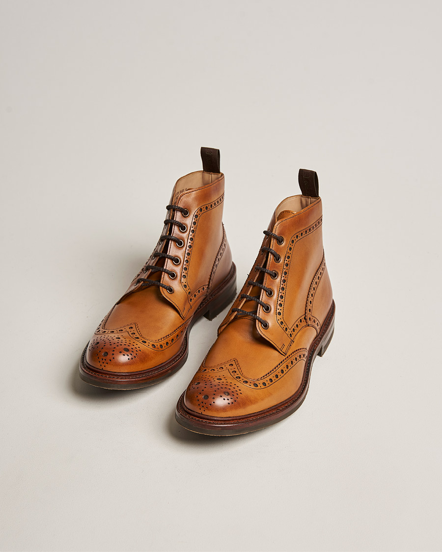 Herr | Kängor | Loake 1880 | Bedale Boot Tan Burnished Calf