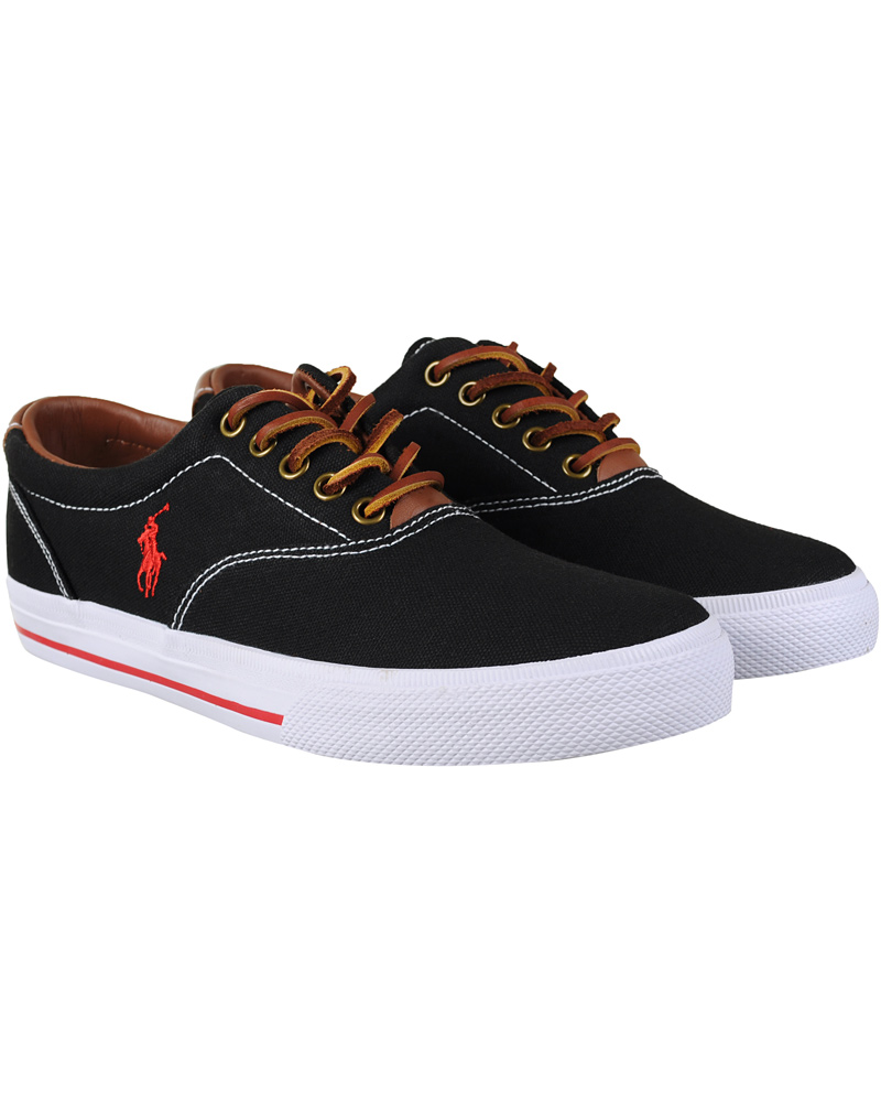 Herr | Polo Ralph Lauren Vaughn-NE Sneaker Black | Polo Ralph Lauren | Vaughn-NE Sneaker Black