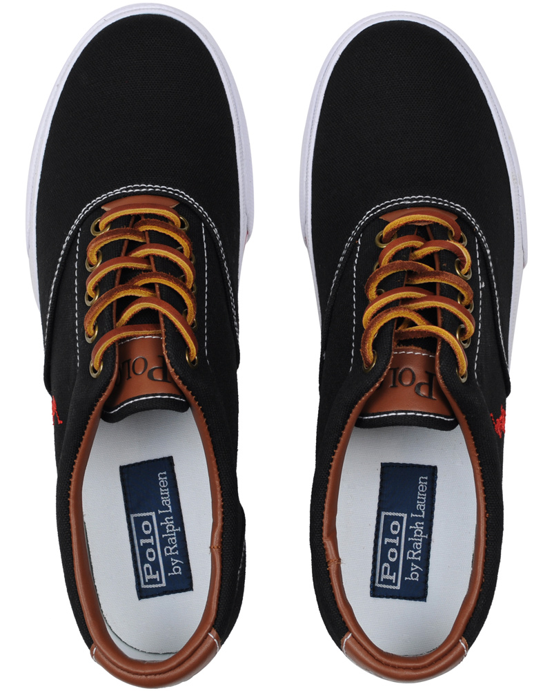 Herr | Polo Ralph Lauren Vaughn-NE Sneaker Black | Polo Ralph Lauren | Vaughn-NE Sneaker Black
