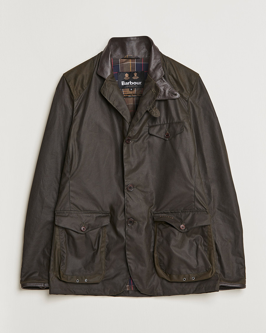 Herr | Jackor | Barbour Heritage | Barbour Lifestyle Beacon Sports Jacket Olive